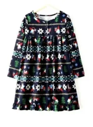 Hanna Andersson Gnome Sweet Gnome Dress Nightgown 140 Kids US 10. SOLD OUT STYLE By Hanna Andersson - Super cute Hanna...