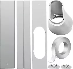 Portable AC Window Kit, Air Conditioner Window Kit with Coupler Adjustable Window Seal Suitable for 5.9