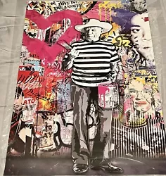 mr. Brainwash Picasso poster from art show 2011. These were only available at the art show, which is where I got it,...