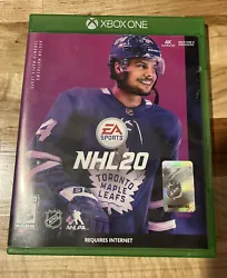NHL 20 - Microsoft Xbox One. Has both Adidas and EA Play discounts still in box.