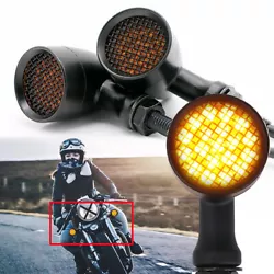 Turn Signal / Driving Lights / Blinker / Indicator Light. Red Line for turn signal lights. 2x Black Amber Turn Signal...
