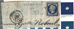 VARIETE : le rare tirage du bleu de Prusse foncé. timbre de qualité. VERSO SANS DEFAUTS. 750 couleurs référencées.