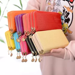 Function: Wallet, Party Clutch, Card Holder, Coin Purse, Small Handbag, Gift. Type: Long Wallet. Material: PU Leather &...