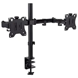 ADJUSTABLE RANGE OF MOTION: The monitor arm can be easily and smoothly adjusted with a light push of your hand for an...