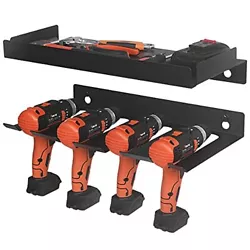 No worry about bent even hold many tools. 【EASY INSTALLATION & BEST GIFT】It was very simple to install on the wall....