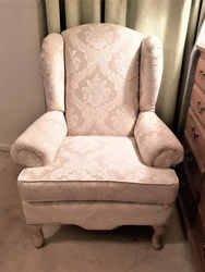 No stains. No worn/torn areas. Barely used since was located in a rarely used room (and it is now in storage).