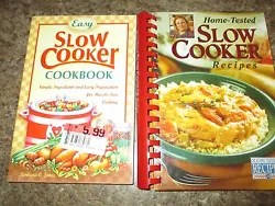 Lot of 2 cookbooks.