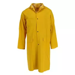 Stay dry and protected while at work, commuting, or at sporting events with this 100% waterproof raincoat. The rain...