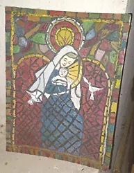 Tableau Projet de vitrail Tableau religieux.