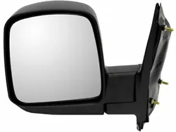 Notes: Door Mirror -- Fold Away; Manual. Blind Spot Mirror Included: No. Reverse engineered to look, fit and function...