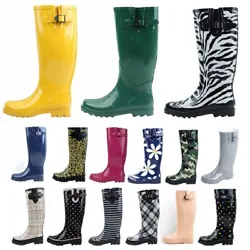 The boots do run slightly on the larger side. 100% Waterproof— All our rain boots are made with natural, waterproof...