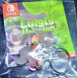 Up for sale is a Luigis Mansion 3 Polterpup Glow in The Dark Exclusive Keychain Nintendo NEW!