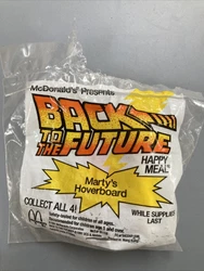 1991 UCS Back to the Future Vintage McDonald Toy Marty Hoverboard.
