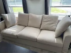 Harlanda sofa from IKEA. Used for a year. We also have a matching Loveseat for sale. Willing to negotiate. We can also...