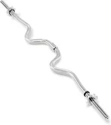 Pave the way for more efficient bodybuilding and weightlifting with the Threaded Standard Curl Bar! Constructed from...
