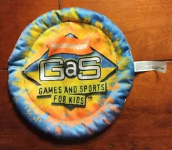 2004 Wendys Nickelodeon Games and Sports For Kids Bean Bag Frisbee. Approximately 7
