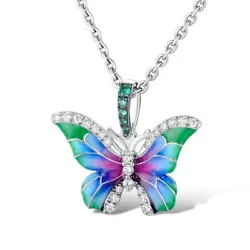 This pretty necklace has sparkling AAA cubic zirconia crystals and is 925 silver. It is the perfect gift for your...