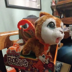FurReal PoopsAlots Lil Wags Puppy Electronic Pet..walks and it really poops.lol.