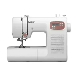 The CE1150 features 110 unique built-in sewing stitches, including 8 styles of 1-step auto-size buttonholes to finish...
