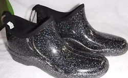 New Capelli ankle garden rain boots. These have multi-colored specs in them. I hope you and your family are safe. We...
