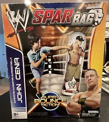 John Cena WWE SparBag Spar Punching Bag Super Bounce Action New In Box. Please ask any questions before bidding, no...