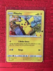 Carte Pokémon Promo Pikachu HOLO 25/25 McDonalds 25 ans - Version française. État : 