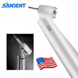 USA Dental 1:4.2 Increasing LED Optic Contra Angle handpiece Inner channel 45 degree. Dental 45 degree electric contra...