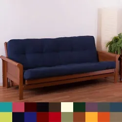 Refresh your current futon frame and a splash of color and comfort to your home furnishings with this 6-inch futon...