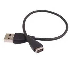  System-S Câble chargeur USB super court pour Fitbit Charge HR 18 cm - Câble de charge USB System-S pour Fitbit...