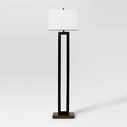• Adds chic, modern style to your space • Tall lamp base gives any room eye-catching style • Rotary switch for...