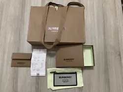 Burberry Horseferry Canvas & Leather Cardholder. UsedBought in Venice.