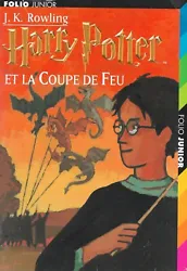 Livre HARRY POTTER et la coupe de Feu FR TOME 4.