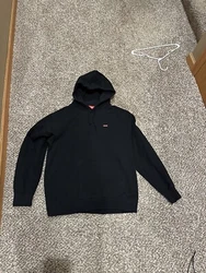 Supreme Men’s Black Hoodie. Shipped with FedEx Express Saver.