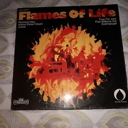 ORIG GERMAN LP PROG JAZZ COMPILATION FLAMES OF LIFE JOE HAIDER EULENSPYGEL 197?  RECORD VG+ COVER VG+  LABEL INTERCORD ...