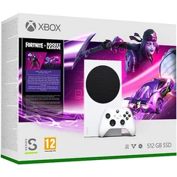 Console Microsoft XBox Series S+Pack Fortnite&Rocket Leagu Disque SSD NVME de 512 Go,Processeur graphique...