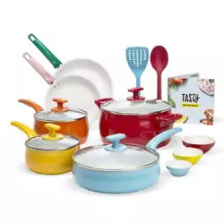 Everything you need for your kitchen in one box. Every piece in this cookware set is also used in the Tasty kitchen to...