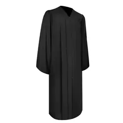 This matte graduation gown is perfect for high school and college graduates! It is made from a high-class polyester...