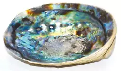 Abalone shell incense burner. These silvery and iridescent abalone shells are useful for burning cone or resin incense,...