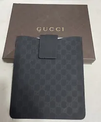 This Authentic GUCCI GG Monogram Guccissima Leather iPad Case is a stylish and practical accessory for your Apple iPad....