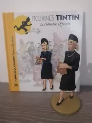 Figurine TINTIN Collection officielle n°98 Madame Clairmont -sans Passport.