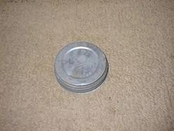 Very good clean condition. Glass insert is crack free.