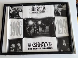 The Beatles The Last Concert 1966 -1996 Candlestick Park KYA 25th Anniv Poster. A few creases in some edges. Forgive...