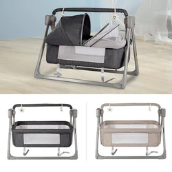 Embrace it, and free your hands now! Anti-skid Footpads: The anti-skid footpads can make the cradle swing more stable...