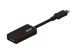New Acer USB Type C Male to Hdmi Adapter digital Audio/ Video - Black (NC.23811.047) for Macbook Android Phone Laptop...