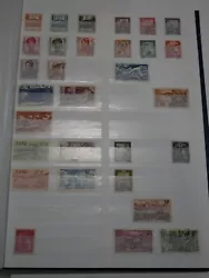 On retrouve 30 timbres neufs et obliteres. Voici un joli lot de timbres de Sarre en vrac. Bonne valeur.