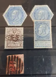 2 timbres télégraphe Léopold 2 neufs avec TC. Envoi rapide et soigné.