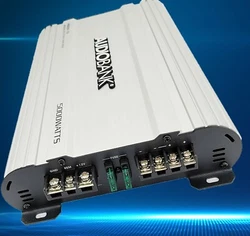 Boost your subwoofer with this 5000W Audiobank Monoblock amplifier. Its 1 Ohm Stable technology, which uses better...