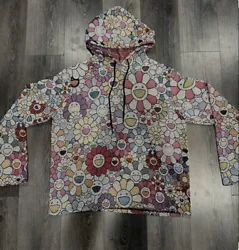 This Takashi Murakami Woven Flower Hoodie XL is a must-have for any fashion-savvy man. Made with high-quality...
