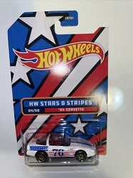 HOT WHEELS 2021 HW STARS & STRIPES 1984 CORVETTE # 4 OF 8.