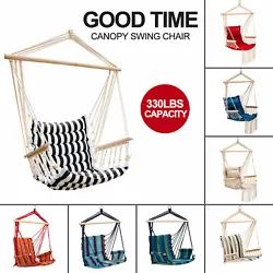 The chair is made of cotton and polyester construction. It’s made to be used inside or out in any climate. This...